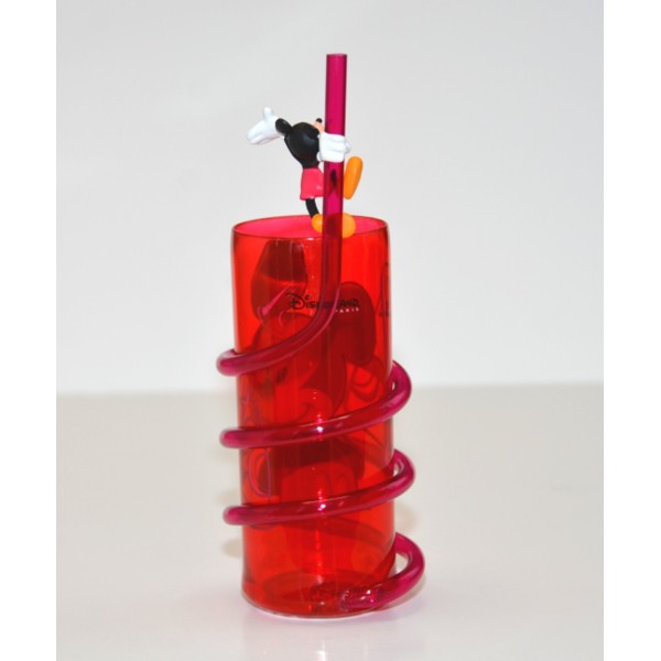 Mickey Mouse Curly Straw Tumbler