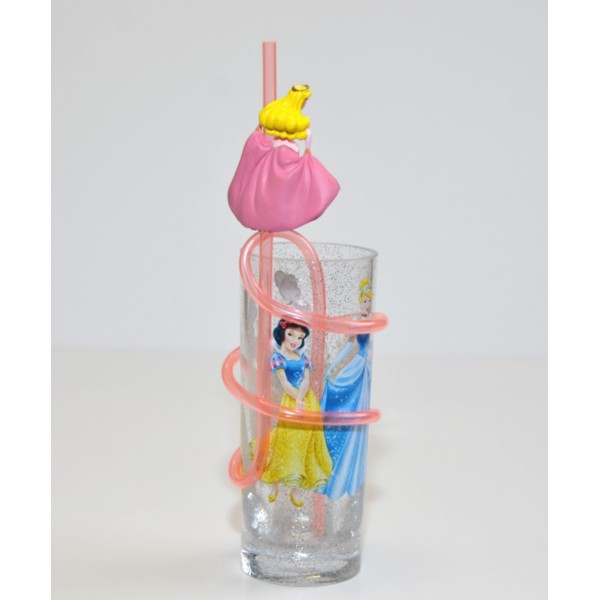 Disney Princess Curly Straw Tumbler