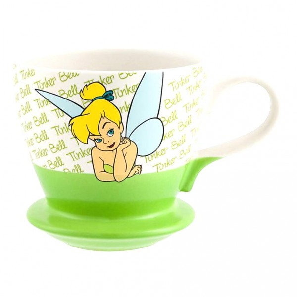 Disneyland Paris N:2424 Disney Tinker Bell Blue and White Bowl