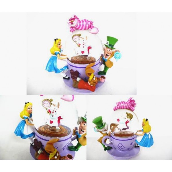 Alice in Wonderland Snow globe