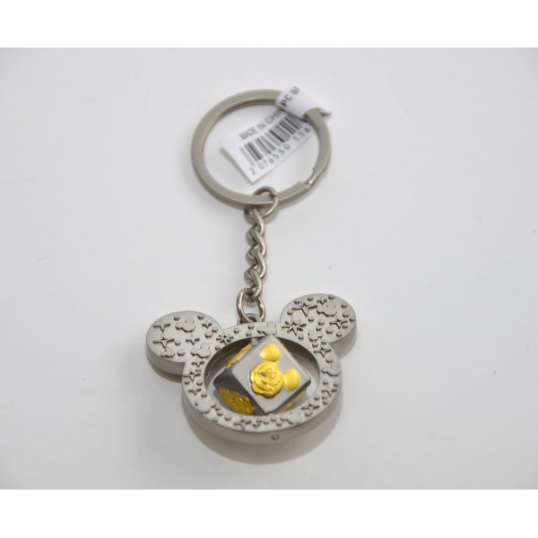 Disneyland Paris Mickey Friends spin cube Key Ring