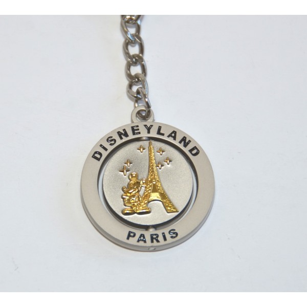 Disneyland Paris Mickey Tour Eiffel Key Ring
