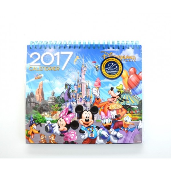 Disneyland Paris 2017 Desk Calendar