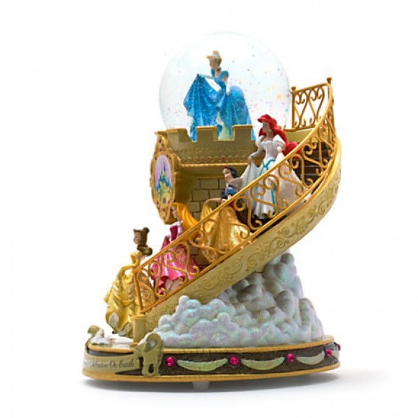 Disney Princess Staircase Musical Snowglobe