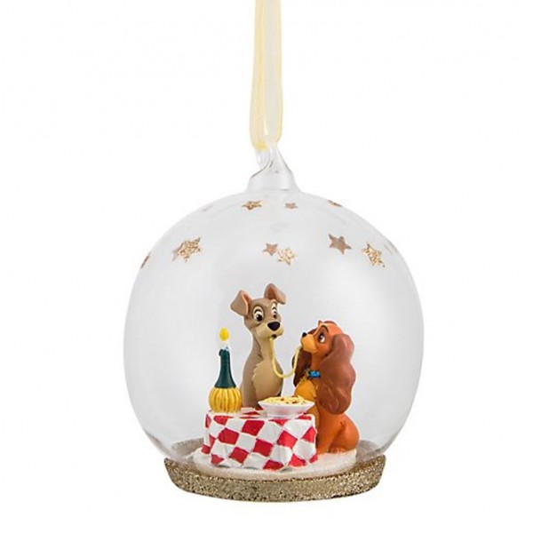 Disney Lady and the Tramp - Bella Notte Christmas Bauble