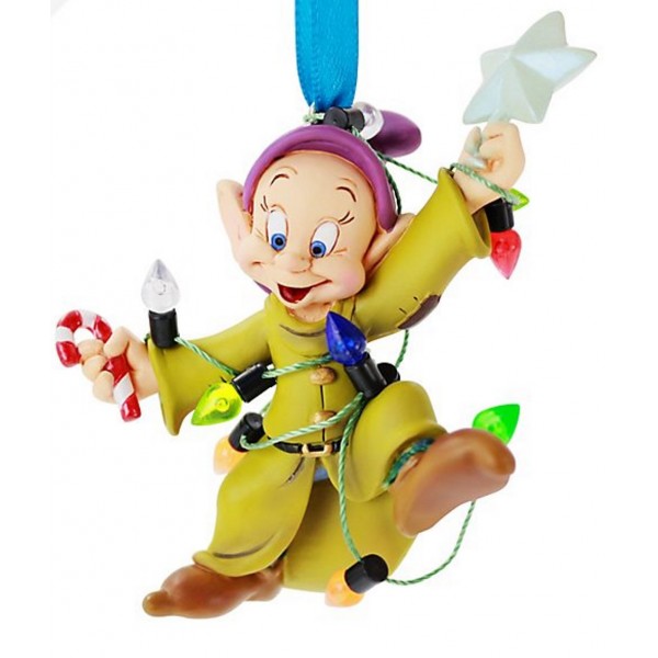 Dopey Festive Hanging Christmas Ornament, Disney