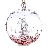 Minnie Mouse Crystal Christmas Colour bauble, by Arribas,Disneyland Paris