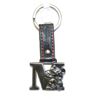 Mickey Mouse Letter initial M keyring Disneyland Paris