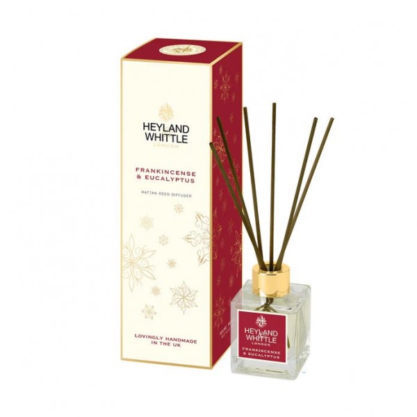 Frankincense & Eucalyptus Reed Diffuser 100ml - Heyland & Whittle