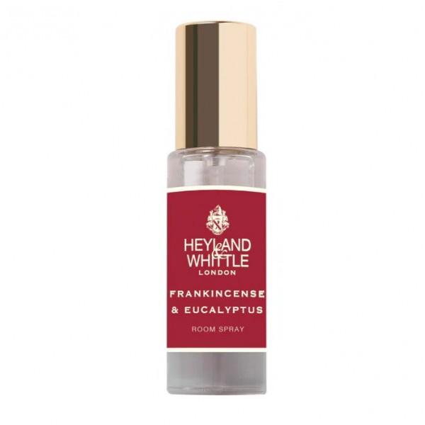 Festive Frankincense & Eucalyptus Mini Room Spray, 13ml - Heyland & Whittle