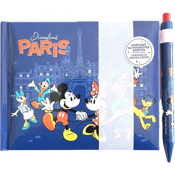 Disneyland Paris 8 Characters Autograph Book And Pen Disneyland Paris 8 Characters Autograph Book And Pen