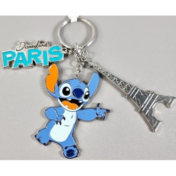 Stitch Key Ring and Key Chain, Disneyland Paris 8