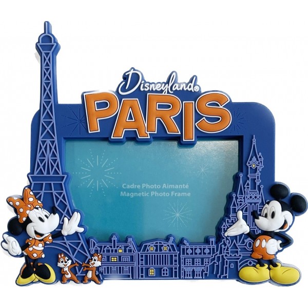 Disneyland Paris 8 Mickey and Minnie fridge magnetic frame