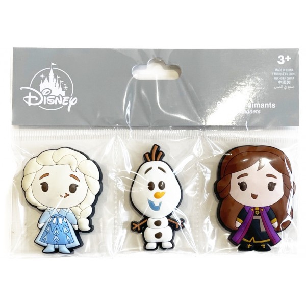 Disneyland Paris Anna, Elsa, Olaf fridge magnetic Set