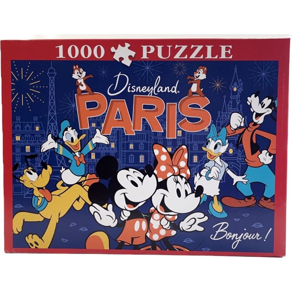 Disneyland Paris 1000 Piece Jigsaw Puzzle, new