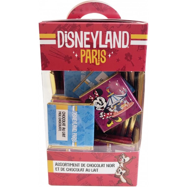 Disneyland Paris assortments of chocolates dark and milk in box