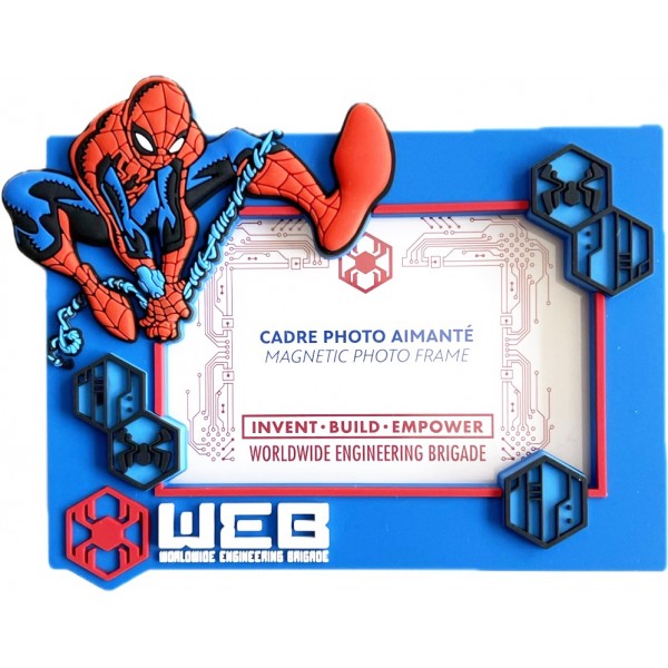 Marvel Spider Man fridge magnetic frame, Disneyland Paris 