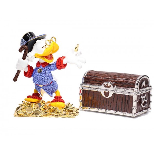Uncle Scrooge's with its Trinket Box Crystallized, by Arribas Collection