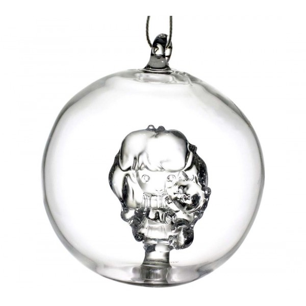 Hermione from Harry Potter Christmas bauble, by Arribas Glass Collection