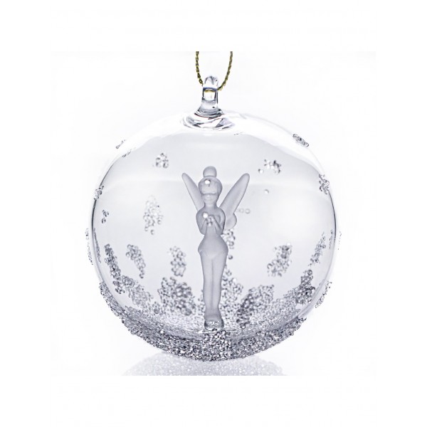 Tinker Bell Crystals Christmas bauble, Arribas Glass Collection
