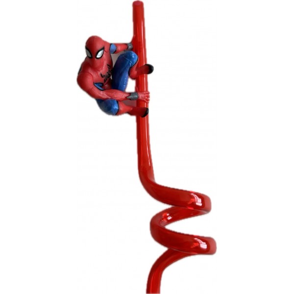 Spider Man Curly Straw, Disneyland Paris 