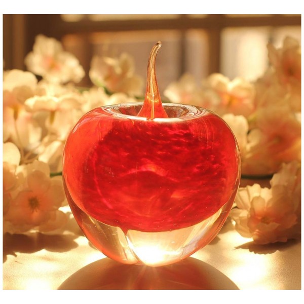 Red apple in Glass, by Arribas and Disneyland Paris