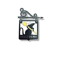 Disneyland Paris Ratatouille sign metal fridge magnet