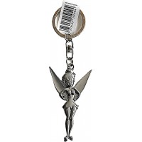 Disney Tinker Bell Keychain Metal Plate Keyring