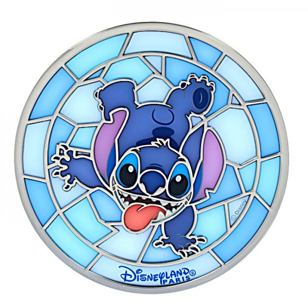 Stitch Glass Coaster, by Arribas Disneyland Paris Stitch Glass Coaster, by Arribas Disneyland Paris