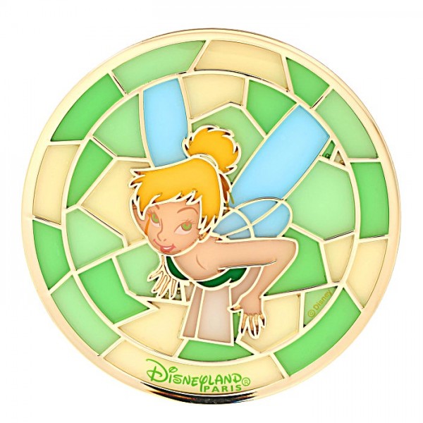 Tinker Bell Glass Coaster, by Arribas Disneyland Paris Tinker Bell Glass Coaster, by Arribas Disneyland Paris