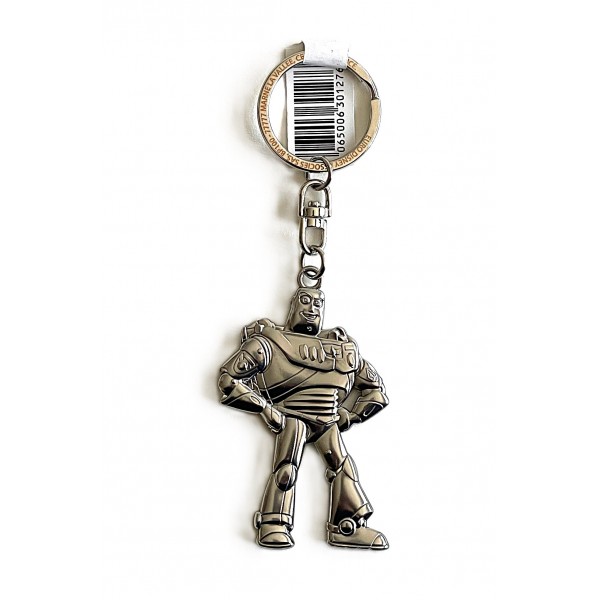 Disney Buzz Lightyear Keychain Metal Plate Keyring Disney Buzz Lightyear Keychain Metal Plate Keyring
