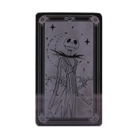 Jack Skellington The Nightmare Before Christmas Glass Tarot Card, by Arribas
