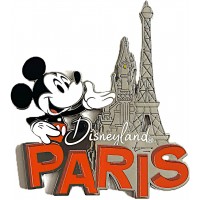 Disneyland Paris Mickey Metal fridge Magnet
