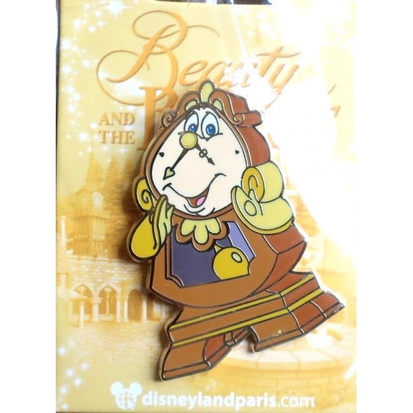 Disneyland Paris Cogsworth clock Souvenir Pin