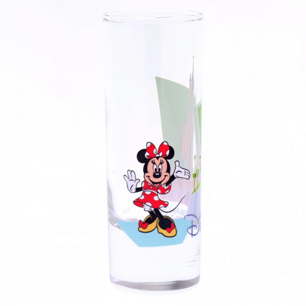 Disneyland Paris Castle and Minnie Mouse Shot Glass, by Arribas
