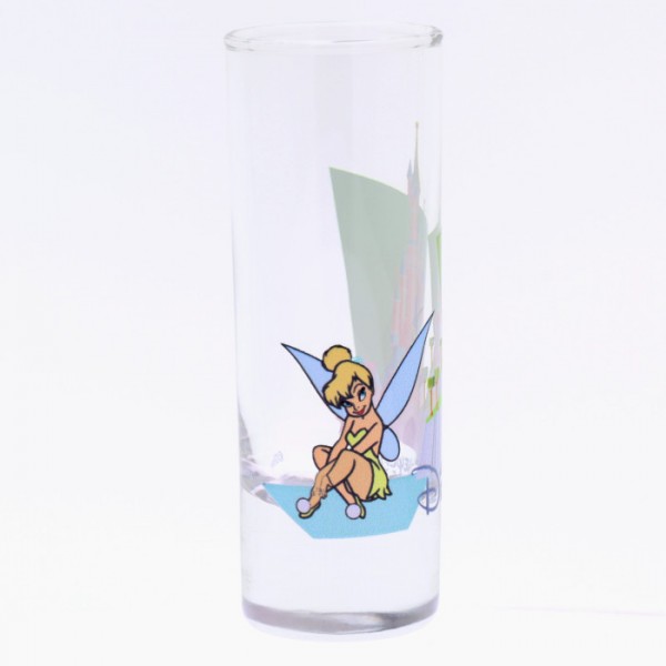 Disneyland Paris Castle and Tinker Bell Shot Glass, by Arribas