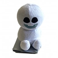 Disneyland Paris Snowgie Shoulder Plush magnetic Sitter Soft Toy