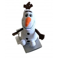 Disneyland Paris Olaf from Frozen Shoulder Plush magnetic Sitter Soft Toy