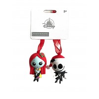 Nightmare Before Christmas Ornament, Set of 2 Jack & Sally