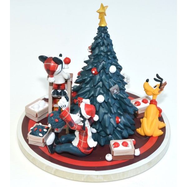 Disney Mickey and Friends Christmas Musical Figurine