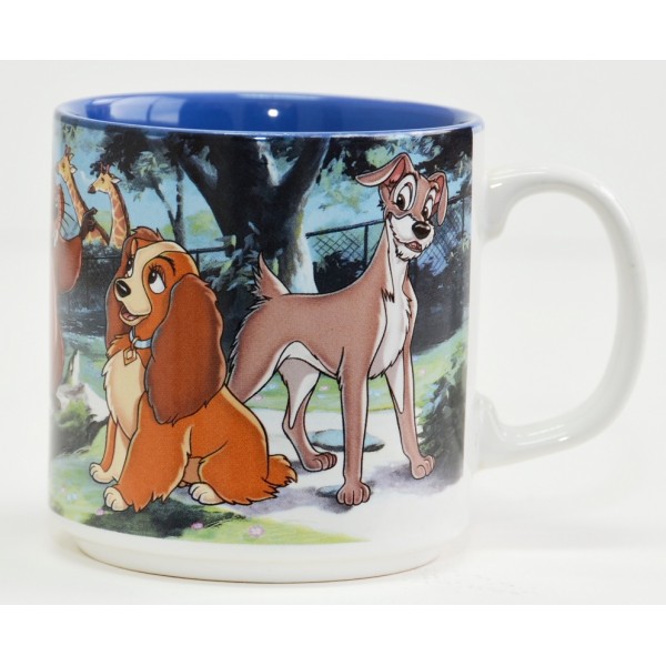 Vintage Disney animated Lady and the Tramp Mug