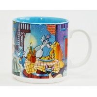 Vintage Disney animated Lady and the Tramp Mug
