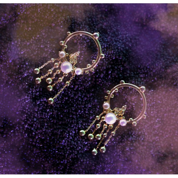 Disneyland Paris Pearl Ariel earrings, by Arribas Collection