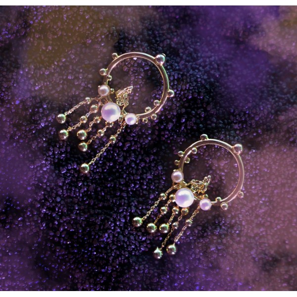 Disneyland Paris Pearl Ariel earrings, by Arribas Collection