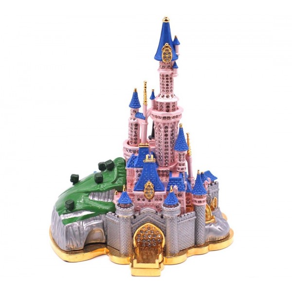 Disneyland Paris Castle Figure with Crystals- by Arribas Collection
