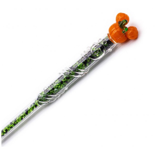 Mickey Mouse Pumpkin Magic Glass Wand, by Arribas and Disneyland Paris