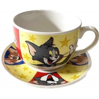 Tom and Jerry Large Cup and Saucer, rare