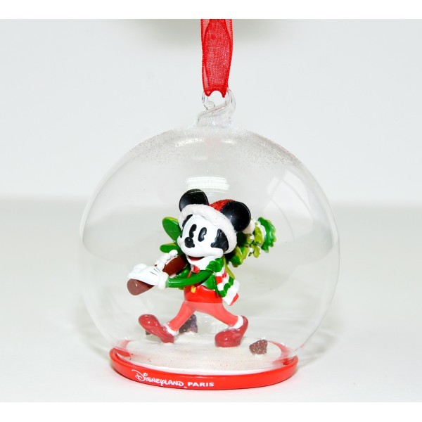 Disneyland Paris Mickey Mouse Christmas bauble Ornament