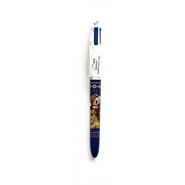 Disneyland Paris Lion King Multicolour Pen (4 colours) Disneyland Paris Lion King Multicolour Pen (4 colours)