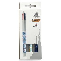 Disneyland Paris Stitch Multicolour Pen (4 colours), box of 3